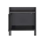 Ember Grey Nightstand with USB