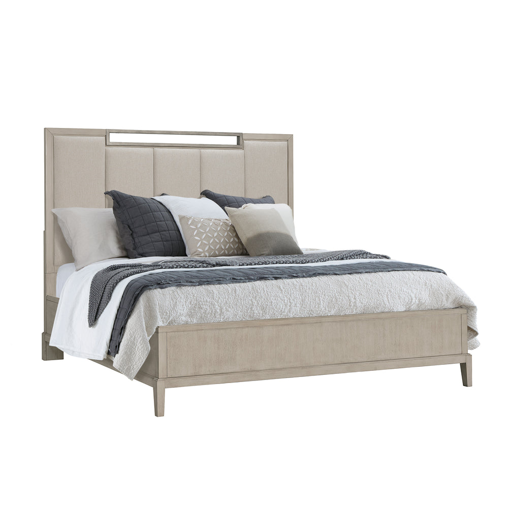 Kendall 3PC Queen Uph Panel Bed