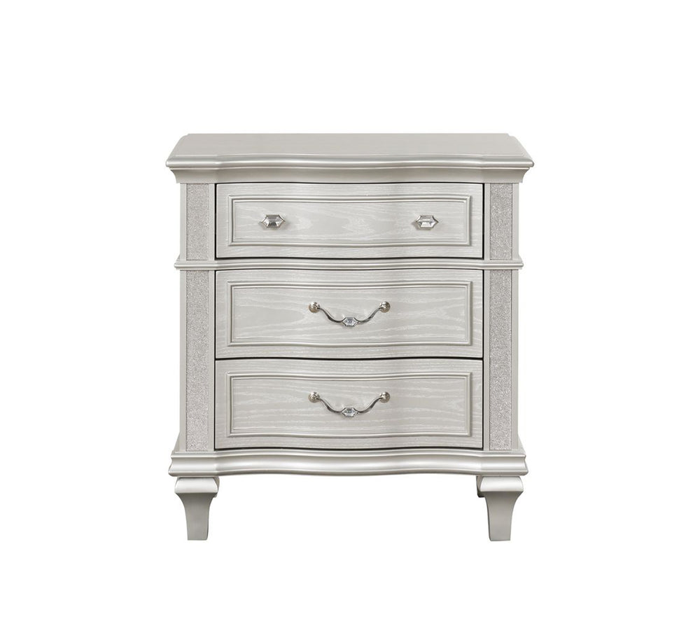 Bridgette 3 Drawer Nightstand