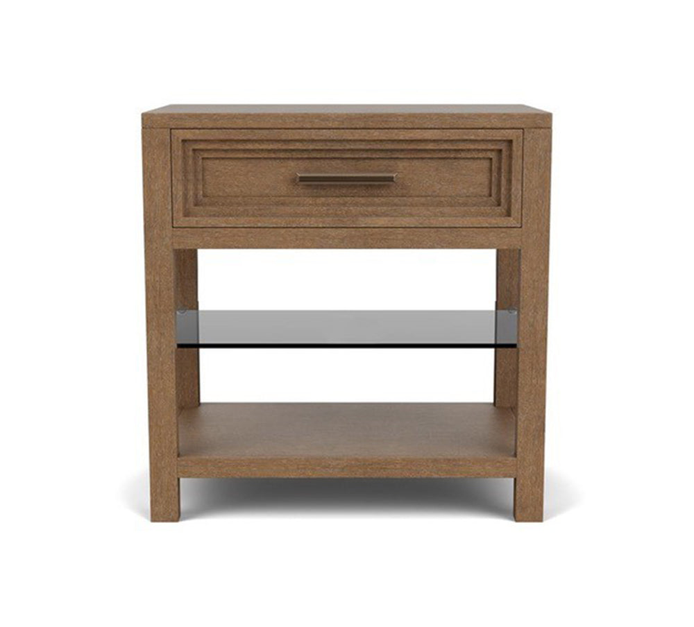 Cascade Brown Open Nightstand