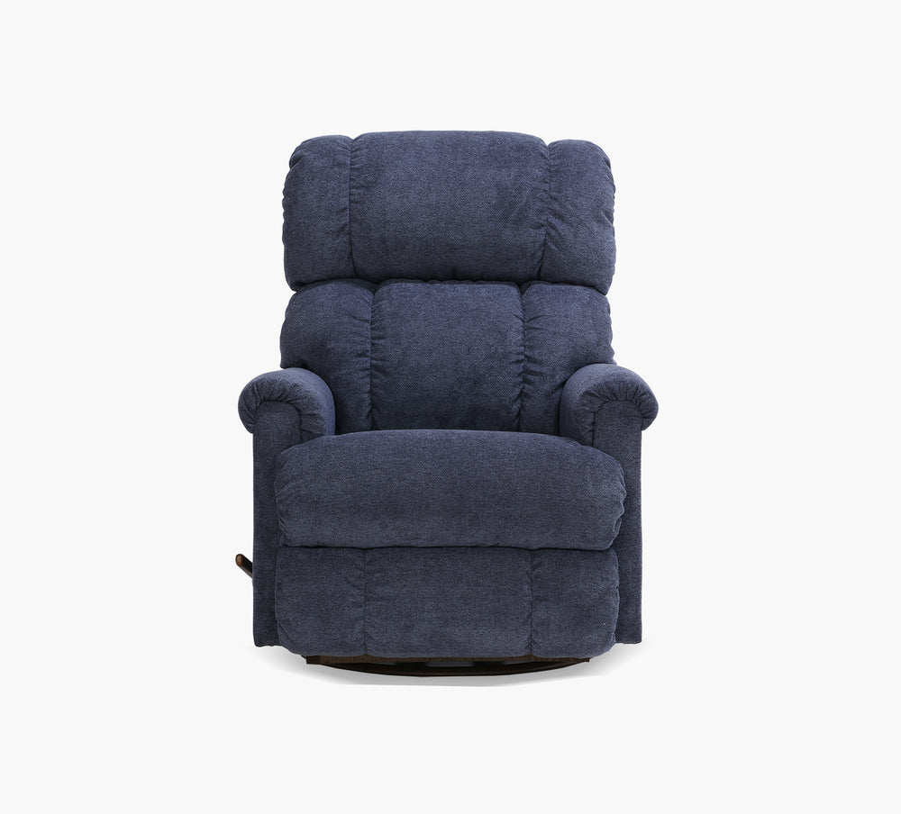 Riley II  La-Z-BOY Denim Swivel Rocker Recliner