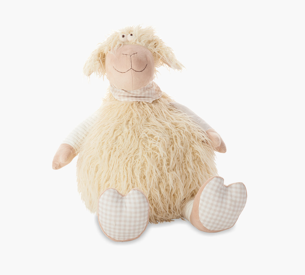 Ivory Gorilla Pouf